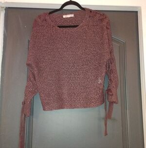 Women's Brown Knit Sweater